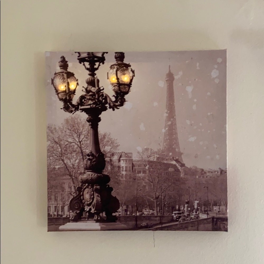 Light up France scene